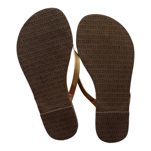 TKEES Mini Gold Sandal - Picture 3 of 3